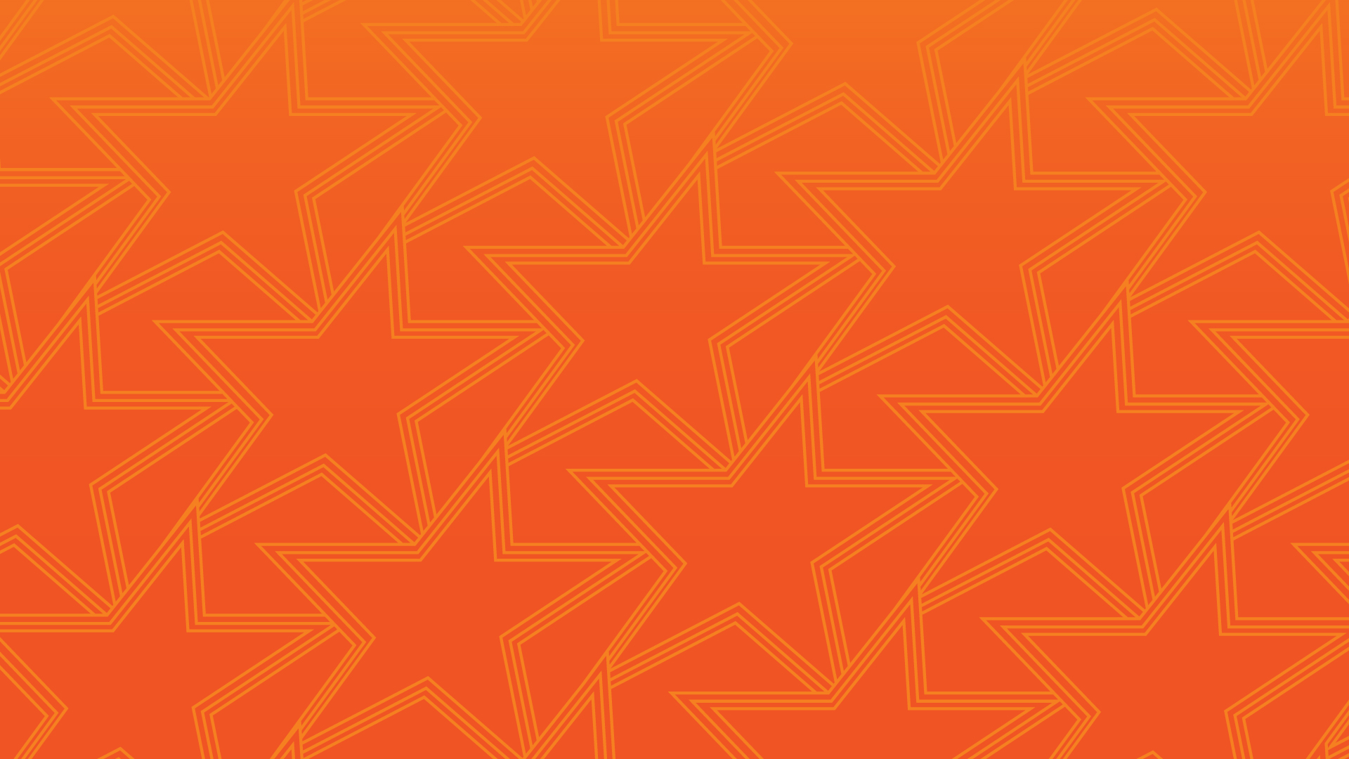 Orange variation of the Jetstar crew-uniform star pattern.